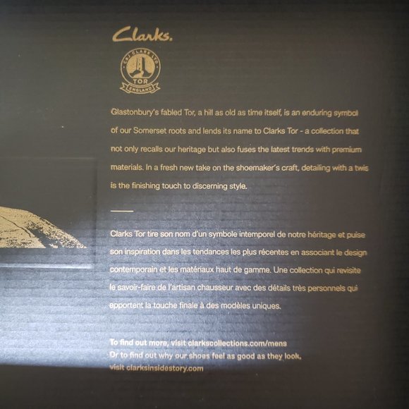 Clarks, Men's Dargo Limit shoe, Chestnutcombilea, Size U.S. 8 M, - Picture 12 of 14